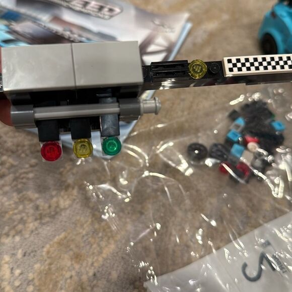 Lego Speed Champions Jaguar Formula E Set used complete with manuals - Picture 7 of 7